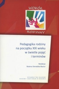 Pedagogika rodziny na początku - okładka książki