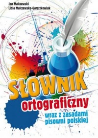 Słownik ortograficzny języka polskiego - okładka książki