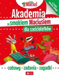 Akademia ze smokiem Maciusiem dla - okładka podręcznika