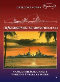 Amerykański ciężki krążownik USS - okładka książki