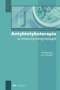 Antybiotykoterapia w intensywnej - okładka książki