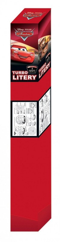 Cars Alfabet tablice - okładka książki