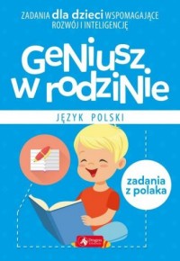 Geniusz w rodzinie. Jezyk polski - okładka książki