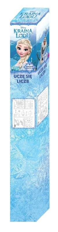 Kraina lodu Cyfry tablice - okładka książki