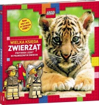 LEGO. Wielka księga zwierząt - okładka książki