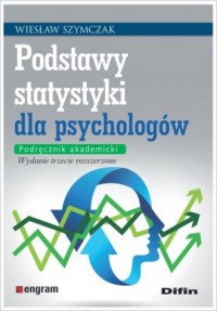 Podstawy statystyki dla psychologów. - okładka książki
