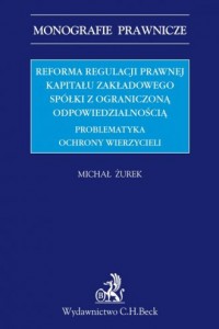 Reforma regulacji prawnej kapitału - okładka książki