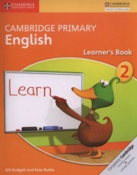 Cambridge Primary English Learner?s - okładka podręcznika