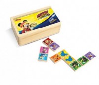 Domino drewniane Myszka Miki Wyścig - zdjęcie zabawki, gry
