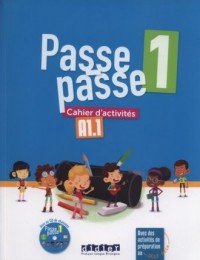 Passe-Passe 1 Ćwiczenia A1.1 + - okładka podręcznika