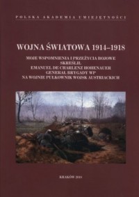 Wojna Światowa 1914-1918. Moje - okładka książki