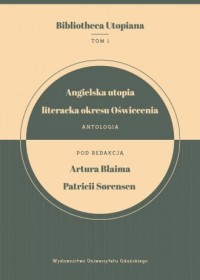 Angielska utopia literacka okresu - okładka książki