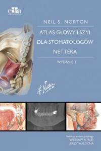 Atlas anatomii głowy i szyi dla - okładka książki