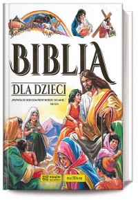 Biblia dla dzieci. biała - okładka książki