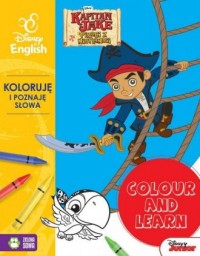 Colour and learn Jake Koloruję - okładka podręcznika