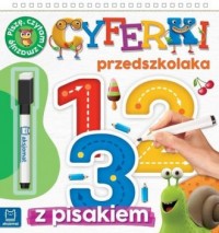 Cyferki przedszkolaka 5-6 lat Seria - okładka książki