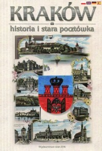 Kraków historia i stara pocztówka - okładka książki