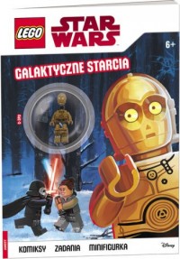 Lego Star Wars. Galaktyczne starcia - okładka książki