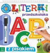 Literki przedszkolaka 5-6 lat, - okładka książki