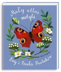 Mały atlas motyli Ewy i Pawła Pawlaków - okładka książki