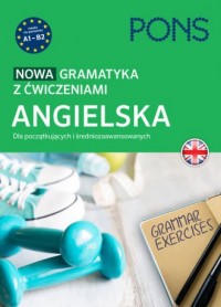 Nowa gramatyka z ćwiczeniami. Angielska - okładka podręcznika