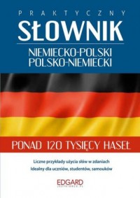 Praktyczny słownik niemiecko-polski - okładka podręcznika