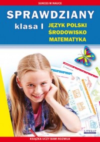 Sprawdziany Klasa 1. Język polski, - okładka podręcznika