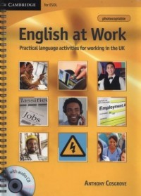 English at Work (+ CD) - okładka podręcznika