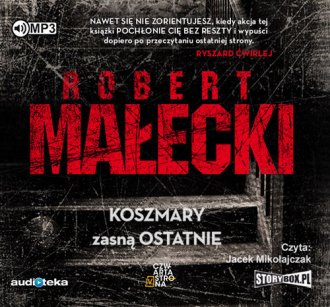 Koszmary zasną ostatnie - pudełko audiobooku
