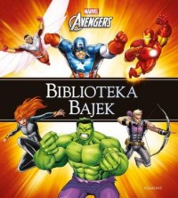 Marvel Avengers. Biblioteka Bajek - okładka książki