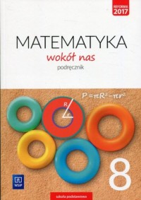 Matematyka wokół nas 8. Szkoła - okładka podręcznika
