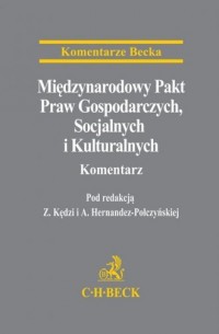 Międzynarodowy Pakt Praw Gospodarczych, - okładka książki