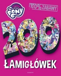 My Little Pony. 200 łamigłówek - okładka książki