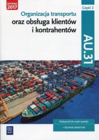 Organizacja transportu oraz obsługa - okładka podręcznika