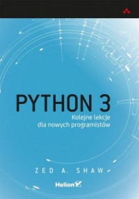 Python 3. Kolejne lekcje dla nowych - okładka książki