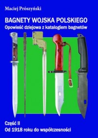 Bagnety Wojska Polskiego od XVII - okładka książki
