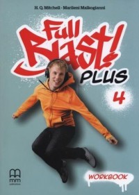 Full Blast Plus 4 Workbook + CD - okładka podręcznika