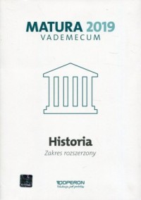 Historia. Matura 2019. Vademecum. - okładka podręcznika