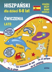 Hiszpański dla dzieci 6-8 lat Lato. - okładka podręcznika