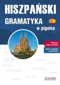 Hiszpański. Gramatyka w pigułce - okładka podręcznika