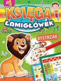 Księga Łamigłówek Bystrzak - okładka książki
