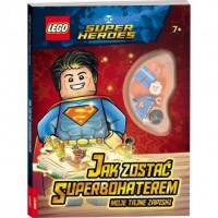 LEGO Dc Comics Księga Superbohaterów. - okładka książki