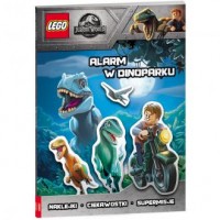 LEGO Jurassic World Alarm. W Dinoparku. - okładka książki