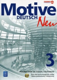 Motive Deutsch Neu 3. Podręcznik - okładka podręcznika