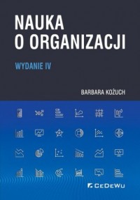 Nauka o organizacji - okładka książki