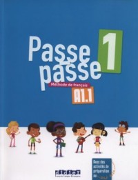 Passe-Passe 1 Methode de francais - okładka podręcznika