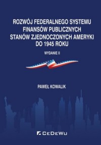 Rozwój federalnego systemu finansów - okładka książki