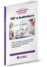 VAT w budżetówce. Praktyczne omówienie - okładka książki
