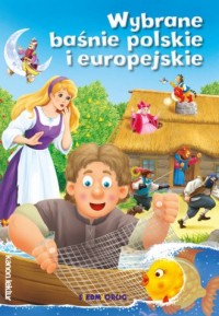 Wybrane baśnie polskie i europejskie - okładka książki