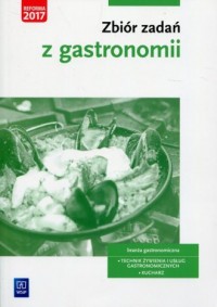 Zbiór zadań z gastronomii. Technik - okładka podręcznika